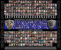 Operation Soteria Shield: 109 Children Rescued in Major Texas Crackdown